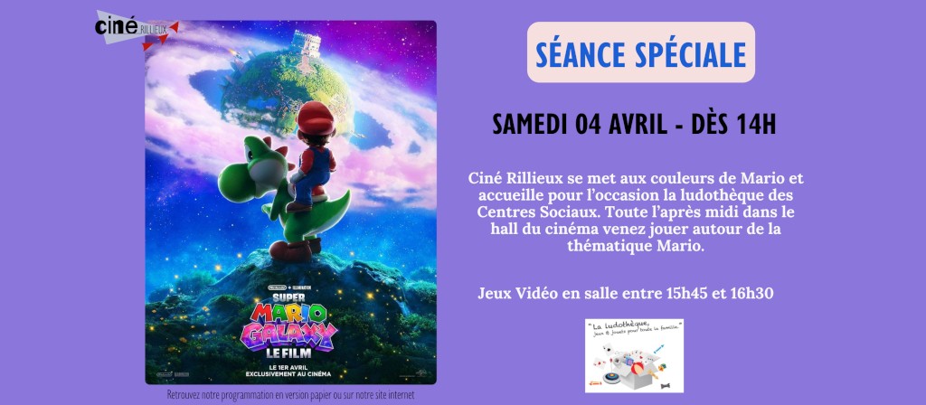 actualité Séance Spécial MARIO