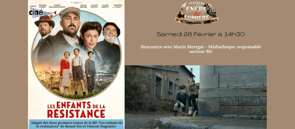 actualité Festval E&L Les enfants de la résistance