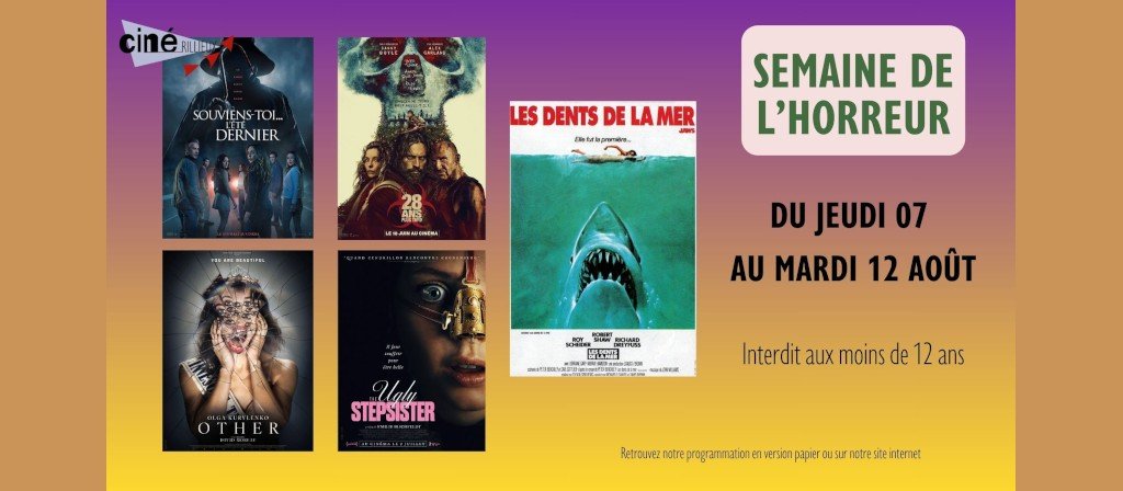 actualité Semaine de l'horreur