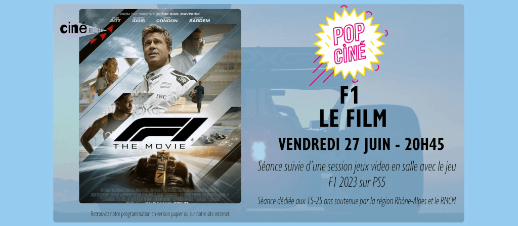 actualité POP Ciné F1