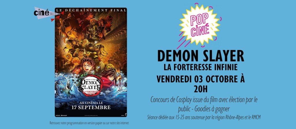 actualité Pop Ciné Demon Slayer