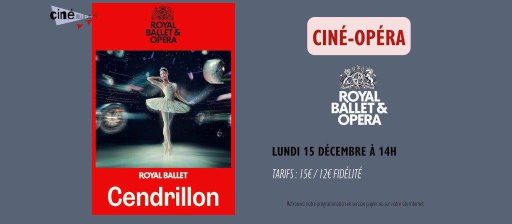 actualité Ciné Opéra Cendrillon
