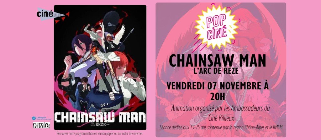 actualité Pop Ciné ChainsawMan
