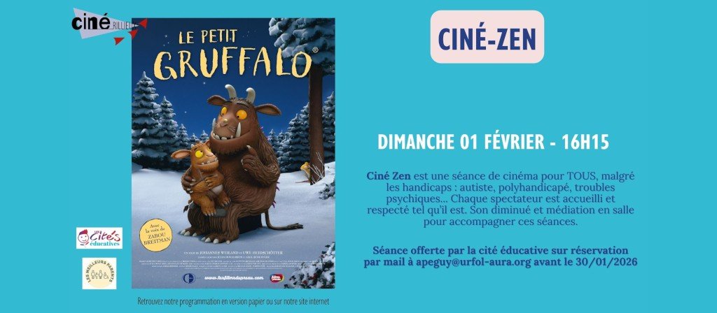 actualité Ciné ZEN Février