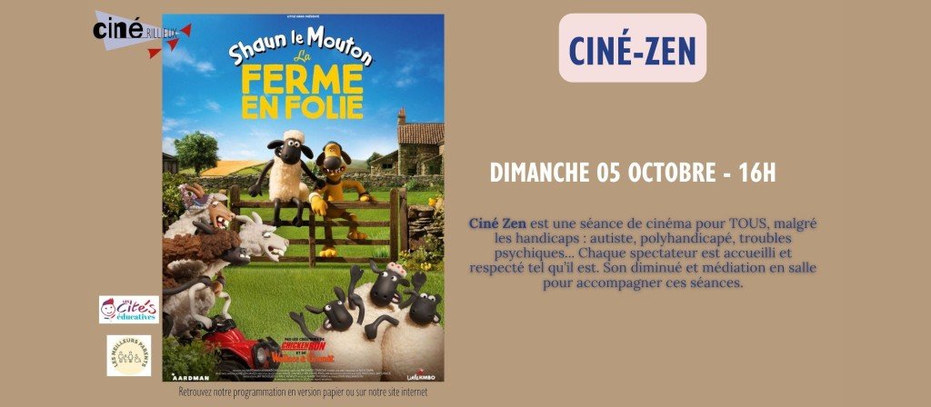 actualité Ciné Zen Shaun
