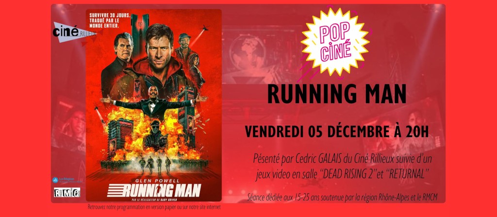 actualité Pop Cine Running Man